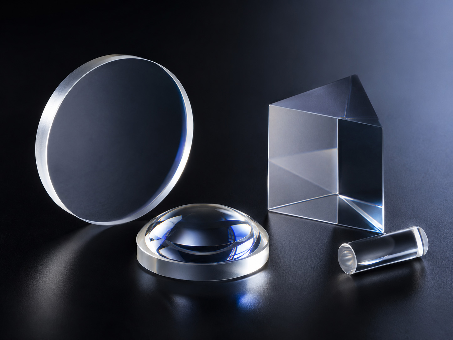 Fused silica custom made optics Physix